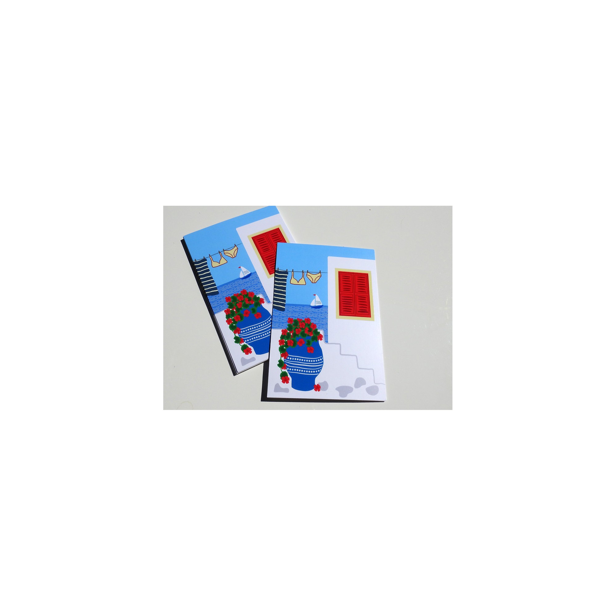 Postcard Summer Living 3D AHGB, top view