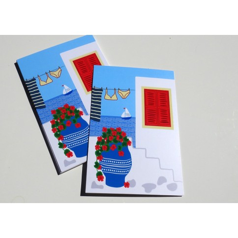 Postcard Summer Living 3D AHGB, top view