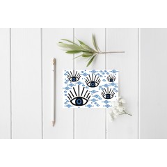 Καρτ Ποστάλ Blue Eye AHGB, μπροστινή όψη