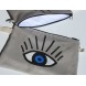 XL Pouch with Waterproof Interior Blue Eye AHGB, front view