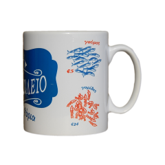 Mug Greek Fish Shop AHGB, vu de face 1