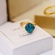Bague Paxos POUPADOU, vu de face