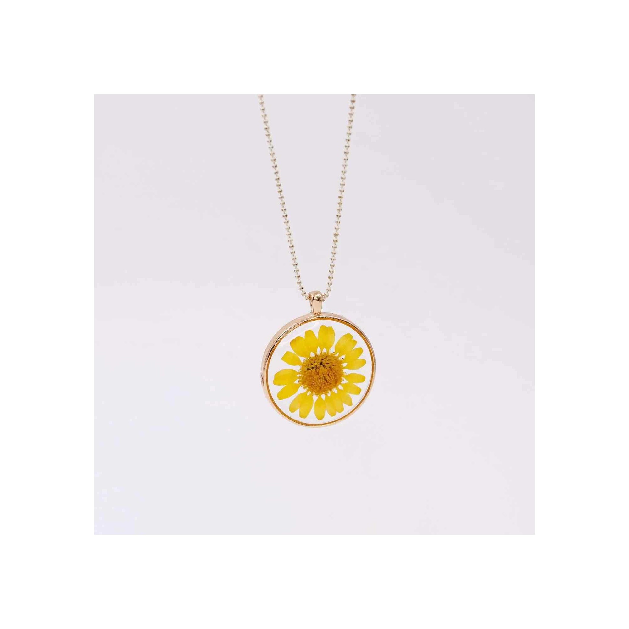 Collier Dried Blossom POUPADOU, vu de face