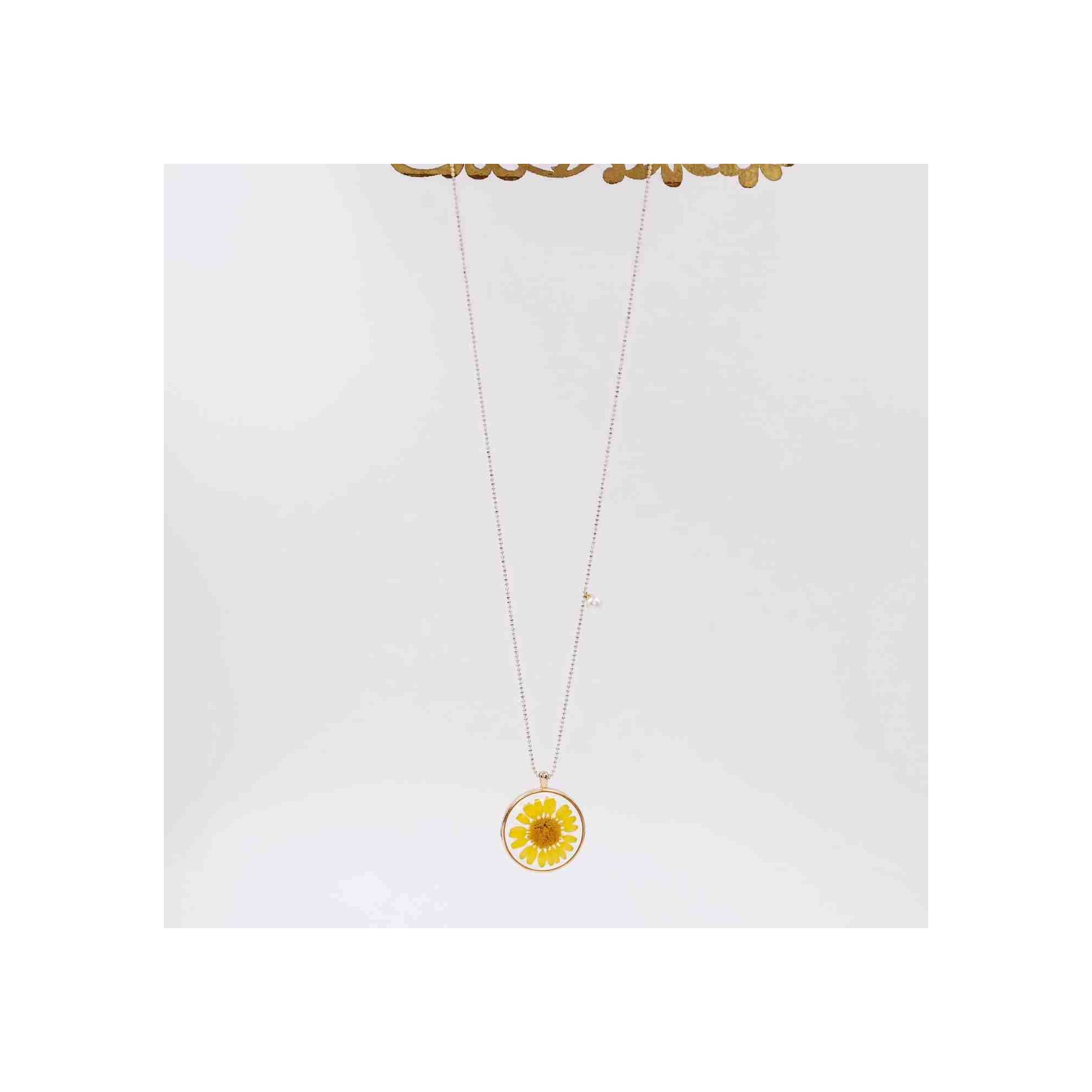 Κολιέ Dried Blossom POUPADOU, μπροστινής όψη ολόκληρο