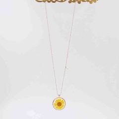 Κολιέ Dried Blossom POUPADOU, μπροστινής όψη ολόκληρο