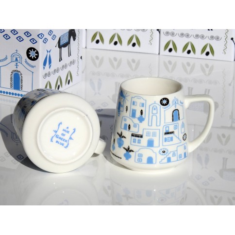 Mug island Life AHGB, front and bottom view