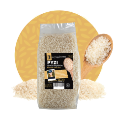 White Carolina Rice 500g OI GOUMENISSES, front view