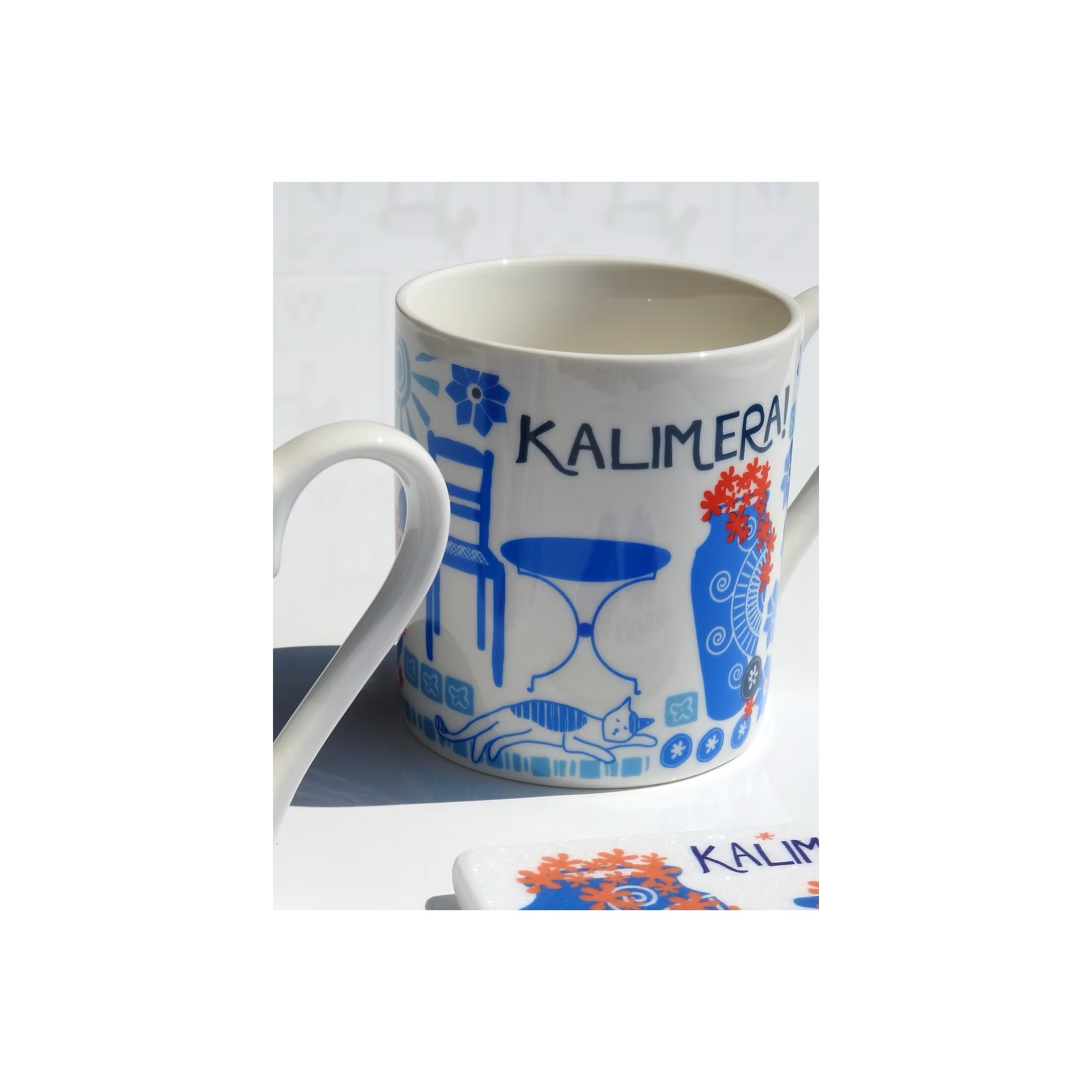 Mug Kalimera Pots AHGB, vu de face 1