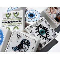 Collection of marble paperweights