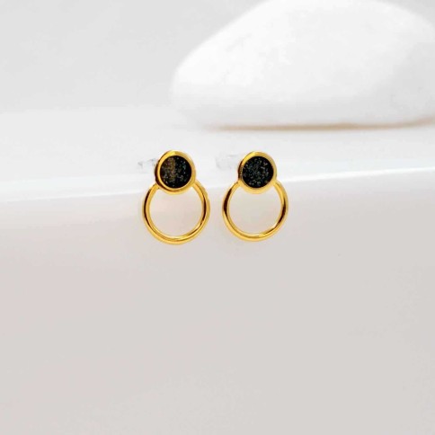 Kea Earrings POUPADOU, front view