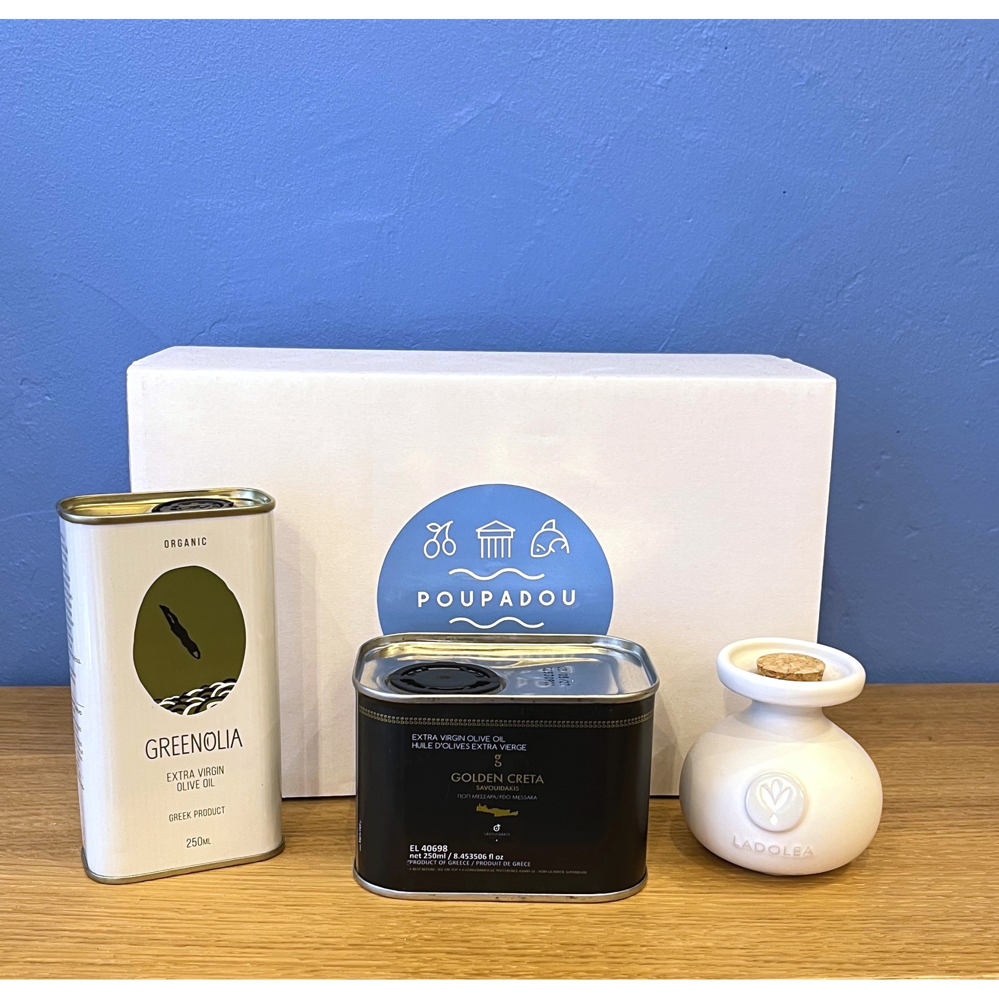 Gift box "Olive oil tasting" POUPADOU