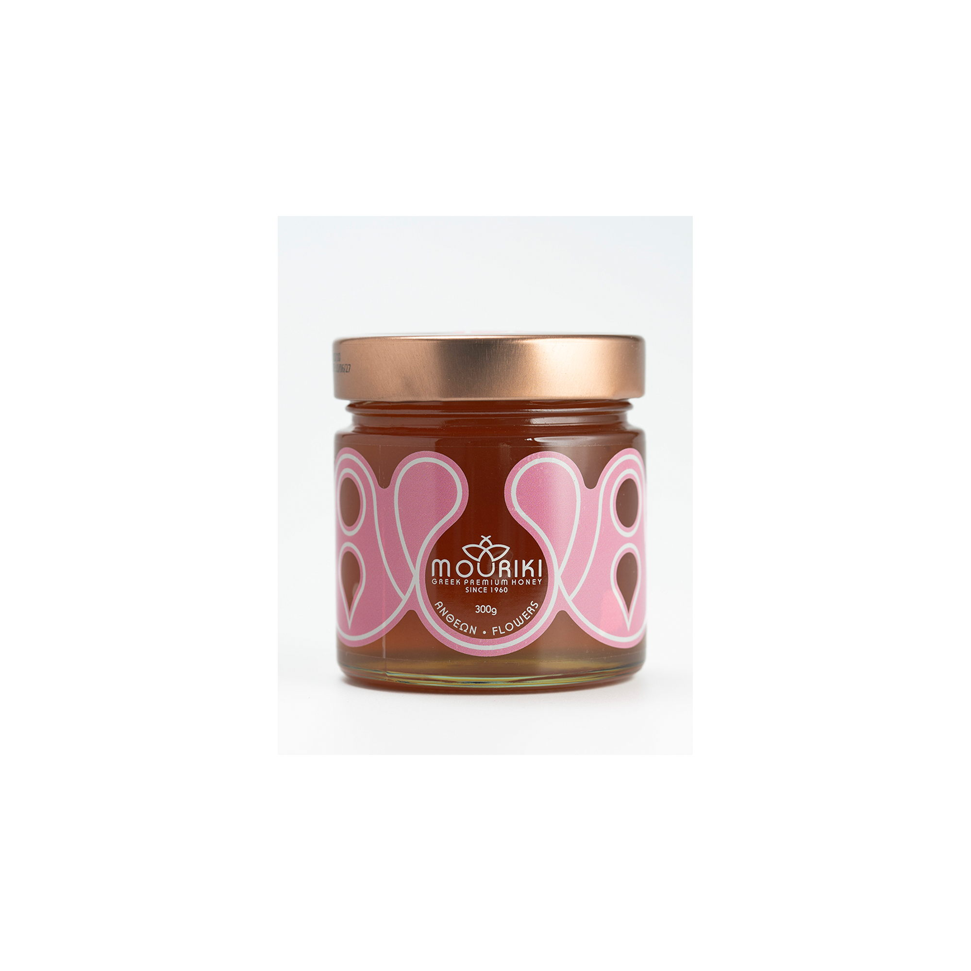Miel de fleurs 99g MOURIKI, vu de face