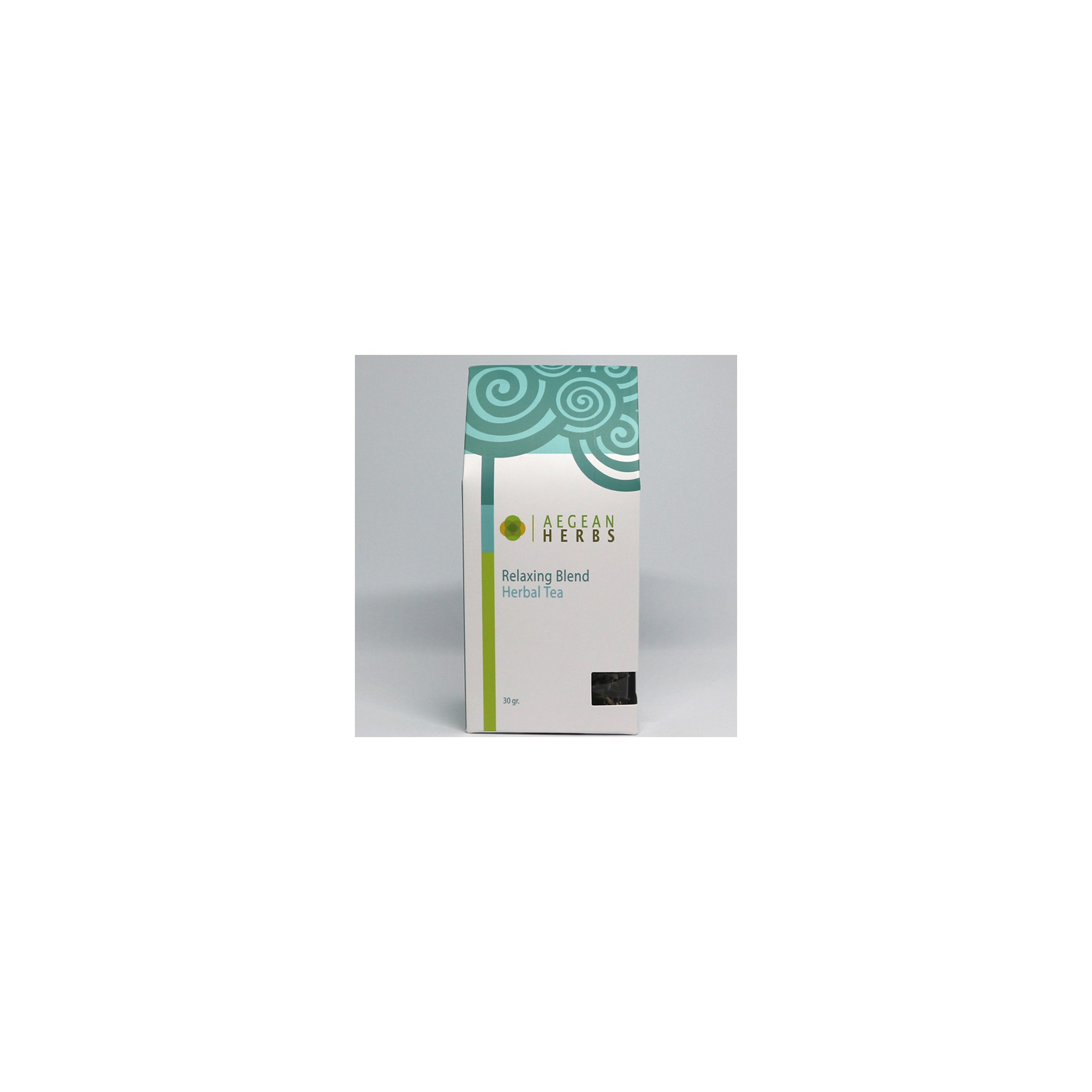 Relaxing Blend Herbal Tea 30g Aegean Herbs, front view 1