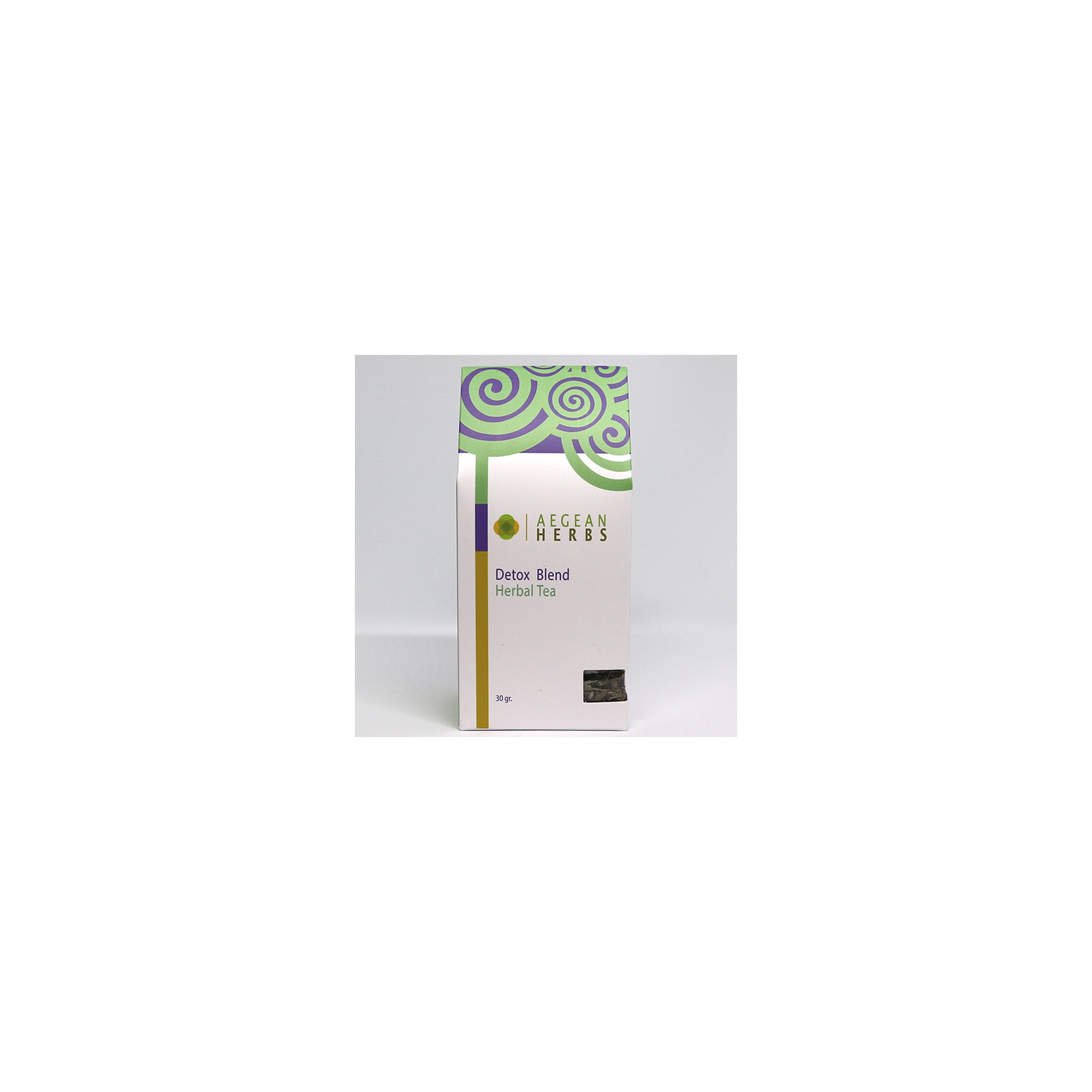 Infusion Detox 30g Aegean Herbs, vue de face 1