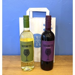 Coffret Cadeau "Sélection de Vins Grecs - Secrets IGP Florina" POUPADOU, vu de face