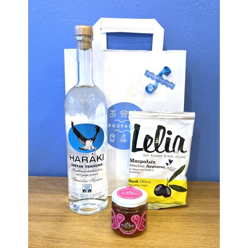 Gift box "Rakomelo" POUPADOU, front view