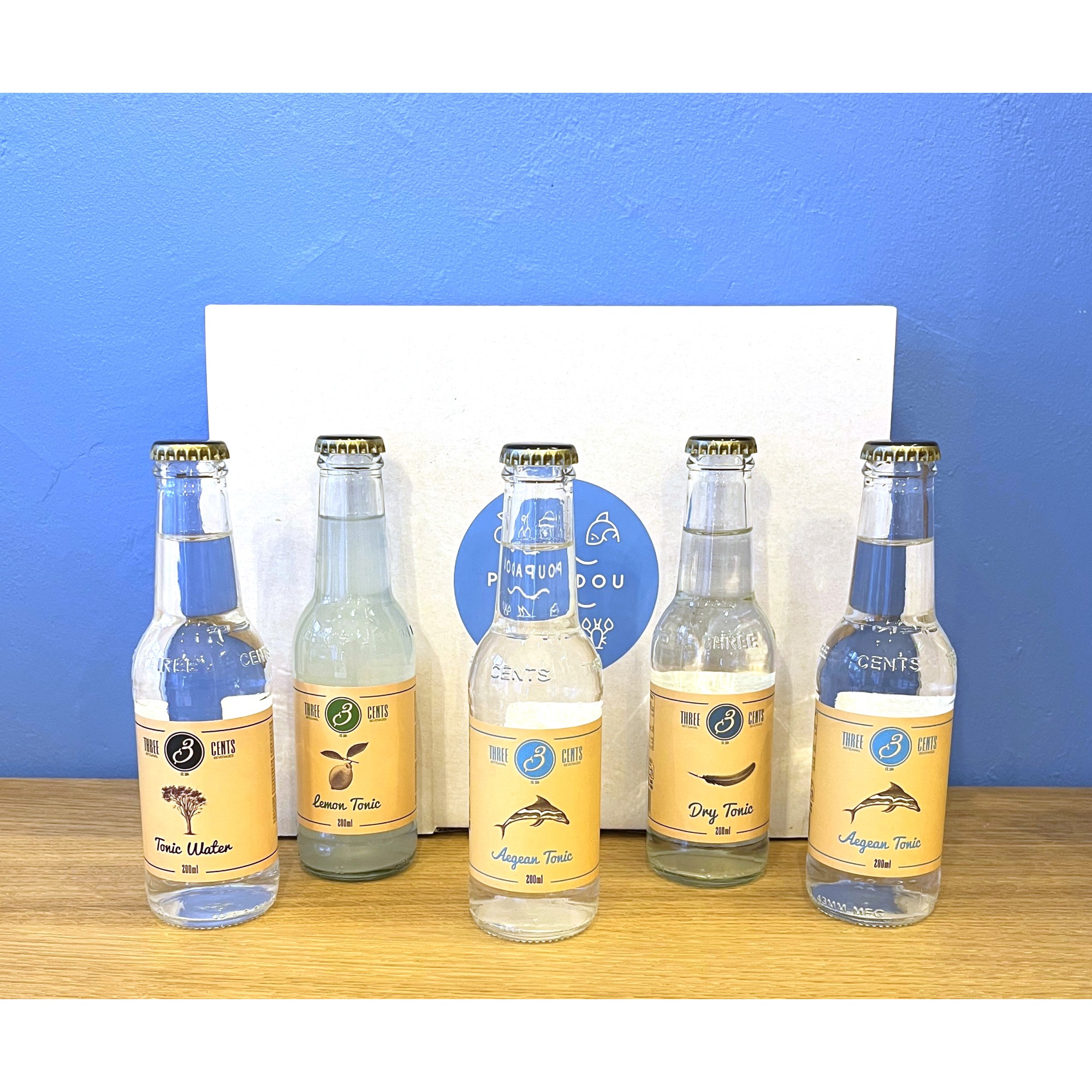 Coffret cadeau "Tonics artisanaux" POUPADOU, vu de face