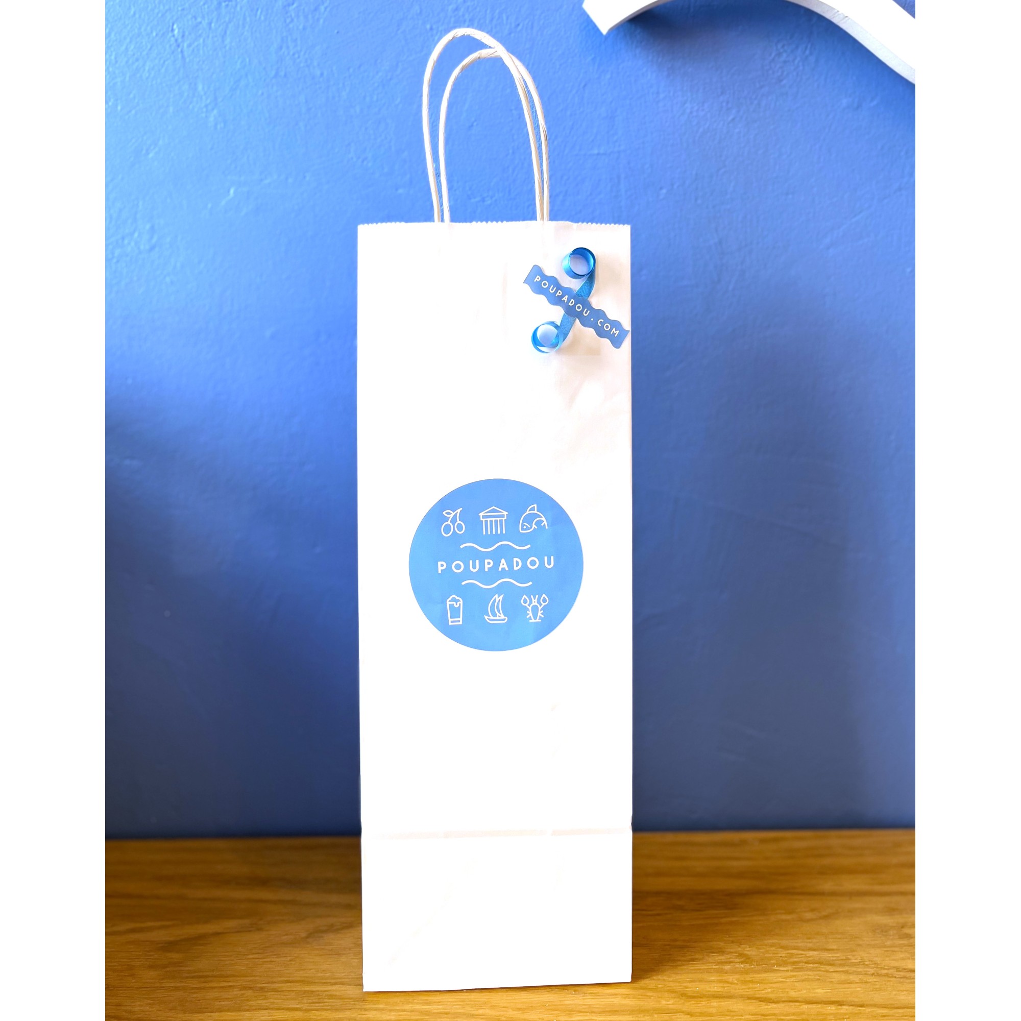Gift bag for 1 bottle POUPADOU