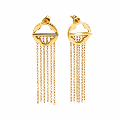 Naxia Earrings POUPADOU, front view