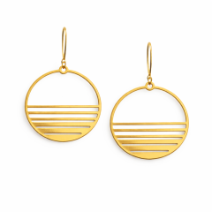 Boucles d'oreilles pendantes - Sunset A FUTURE PERFECT, vues de face