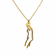 18k Gold plated pendant - Aphrodite A FUTURE PERFECT