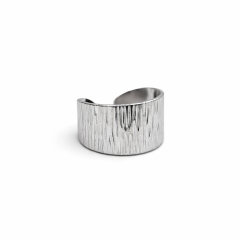 Argento art ring POUPADOU, front view