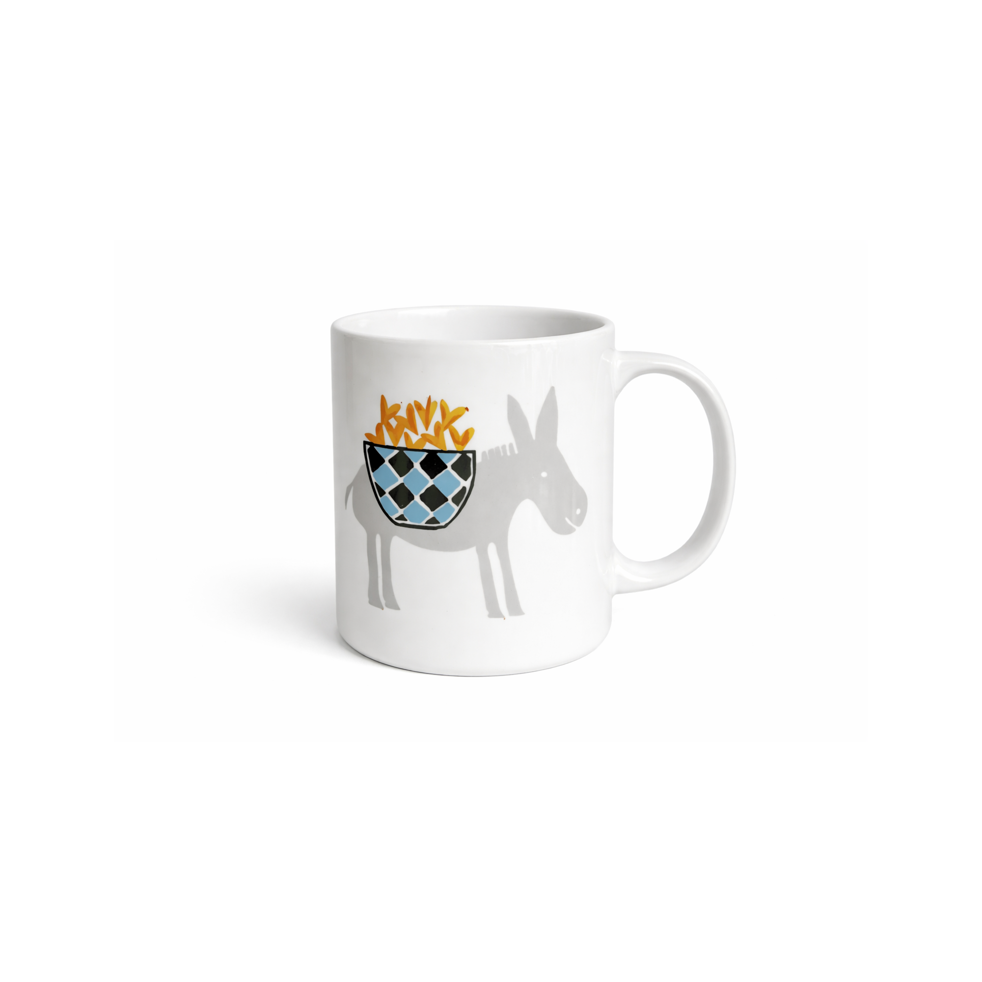 Mug Donkey Colour AHGB, vu de face
