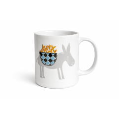 Mug Grey Donkey AHGB, front view