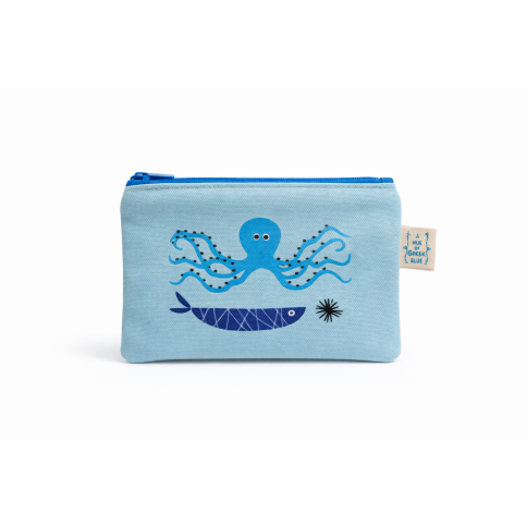 Porte-monnaie Greek Sea Treasures AHGB côté 1, vu de haut