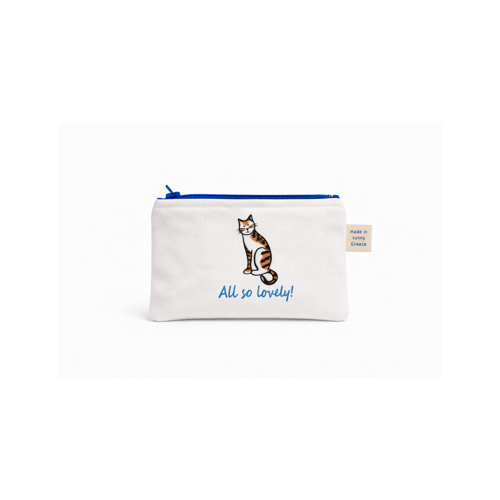 Coin purse Greek Cats AHGB side 2, down view