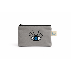 Coin purse Grey Eye AHGB side 1, down view