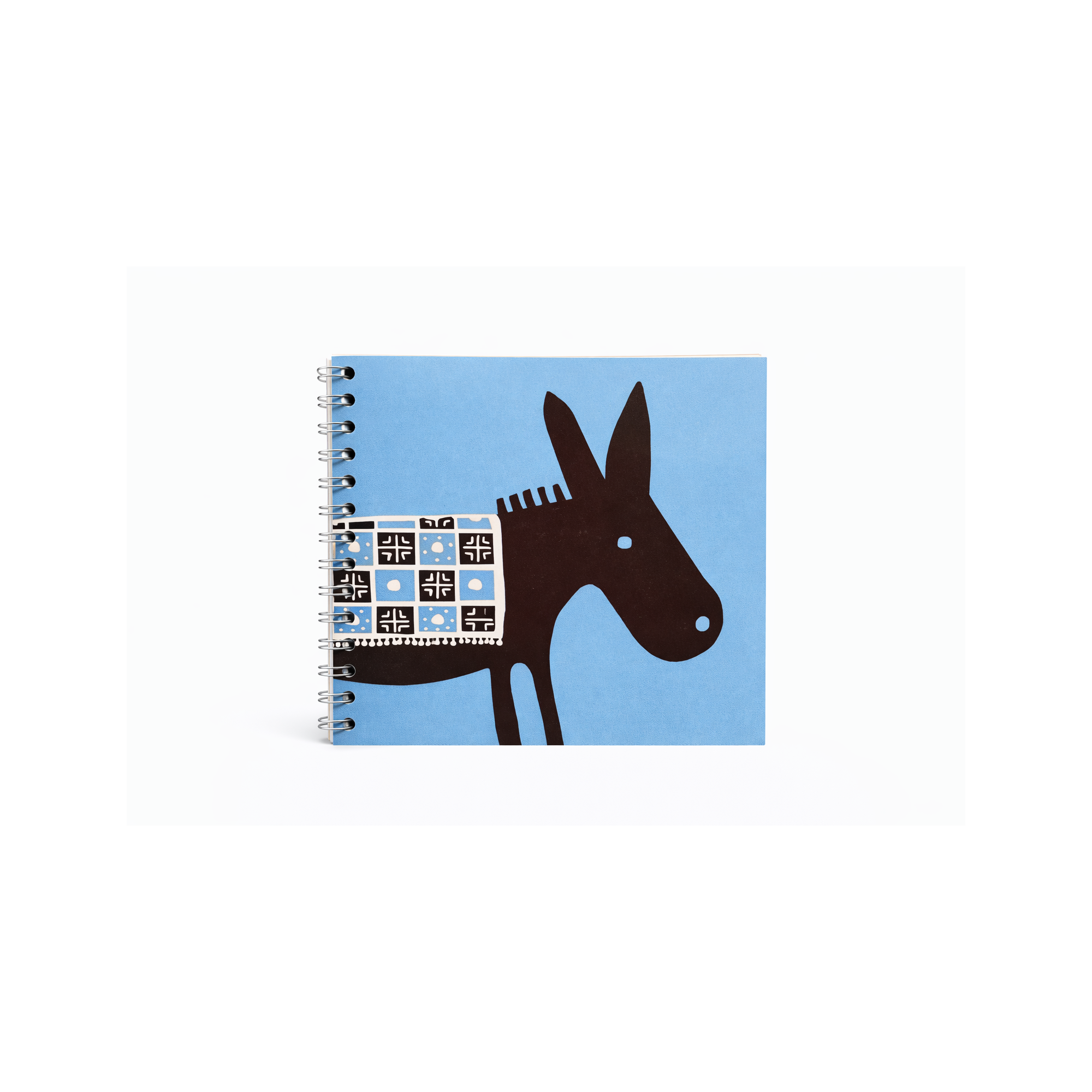 Petit Carnet 50 pages Blue Donkey AHGB, vu de face