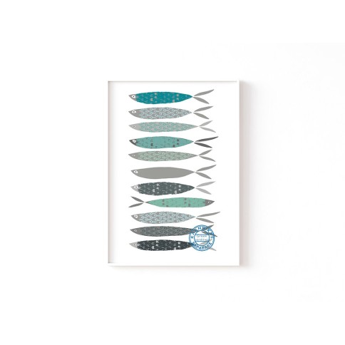 Αφίσα A4 Sardines AHGB, μπροστινή όψη