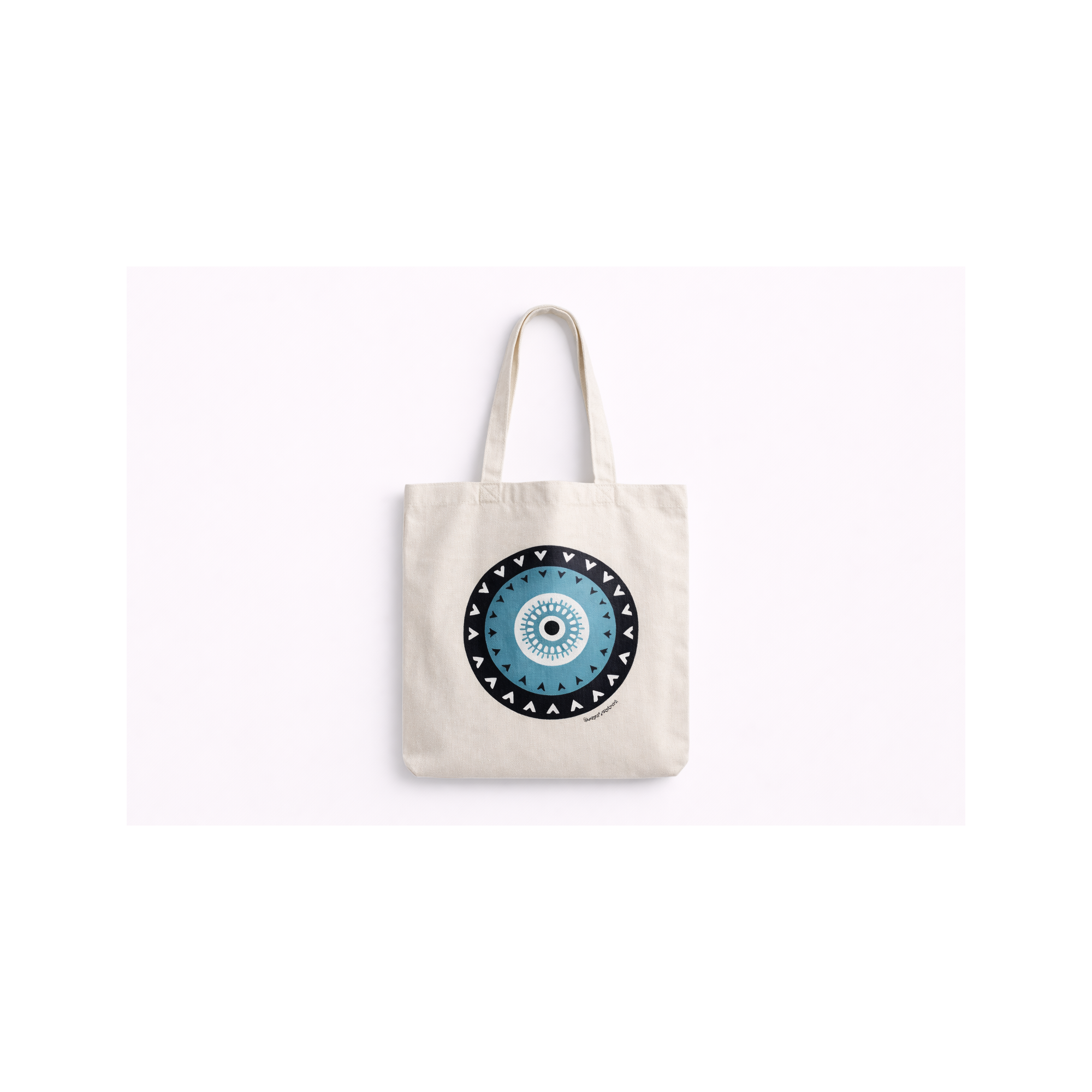 Tote Bag Green Eye AhGB, front view