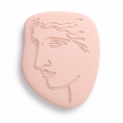 Wall decoration- KALLOS Amazon pink A FUTURE PERFECT, front view