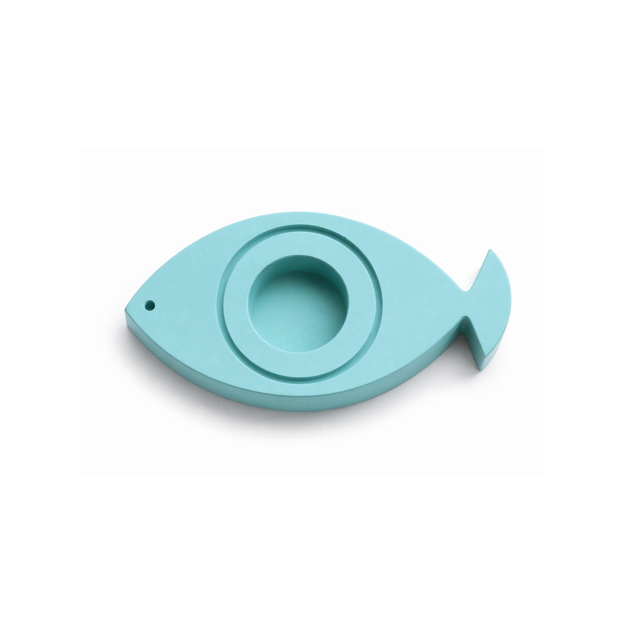 Fish-eye tealight holder green A FUTURE PERFECT, top view