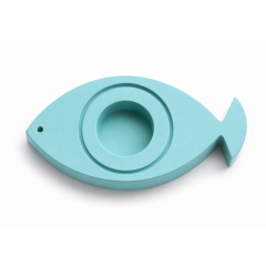 Fish-eye tealight holder green A FUTURE PERFECT, top view