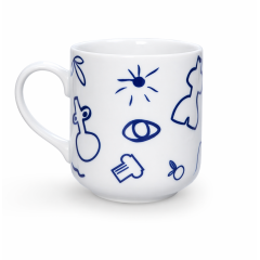 Cherry Mug en porcelaine fine 350ml Icons A FUTURE PERFECT, vu de face