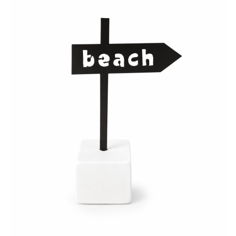 Μικρό Διακοσμητικό Άγαλμα Beach sign AFP, μπροστινή όψη