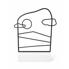 Petite Sculpture Décorative Landscape 1, vu de face