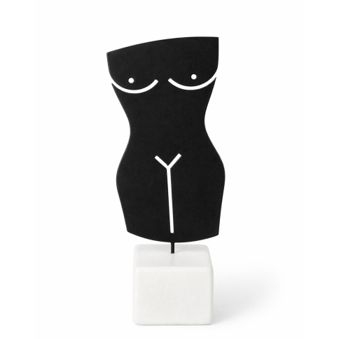 Small Decorative Sculpture Body Front AFP, front view