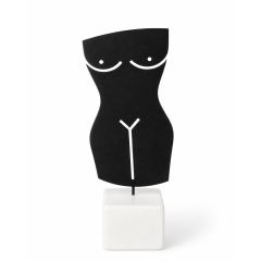 Small Decorative Sculpture Body Front AFP, front view