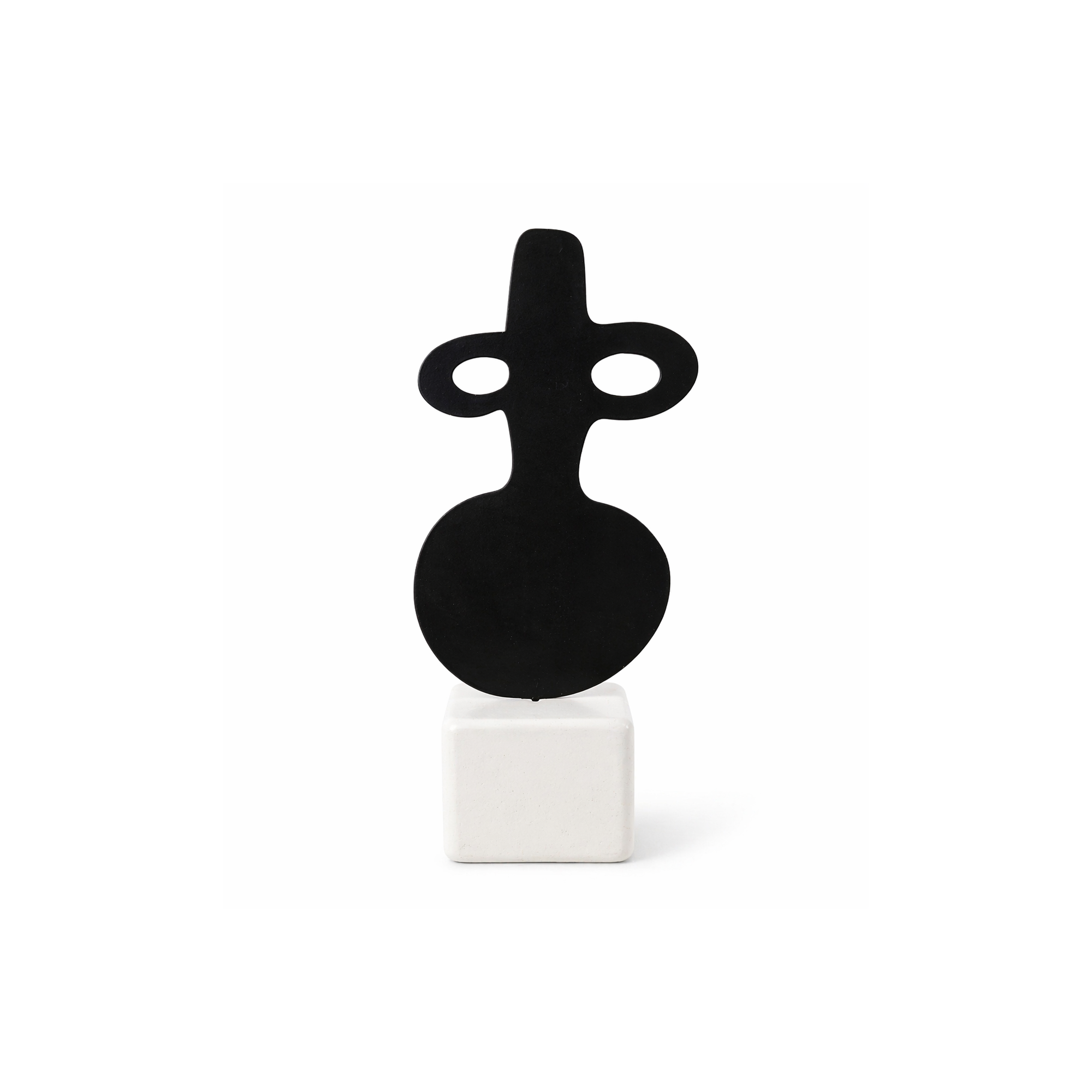 Small Decorative Sculpture Pot AFP, front view