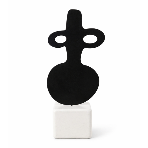 Small Decorative Sculpture Pot AFP, front view