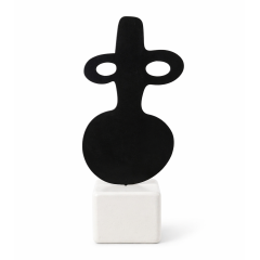 Small Decorative Sculpture Pot AFP, front view