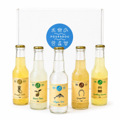 Gift box "Alcohol-free aperitif" POUPADOU front view