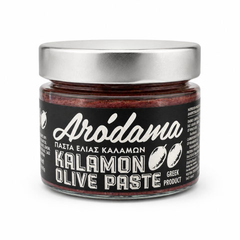 Kalamon Olive Paste 285g Arodama front view