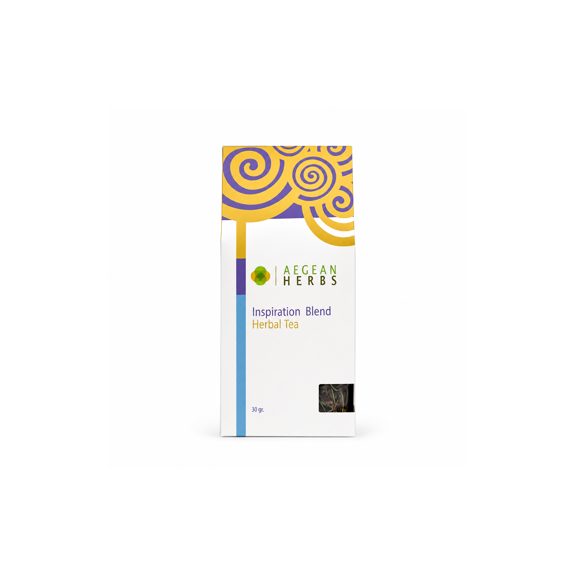 Inspiration Blend Herbal Tea 30g Aegean Herbs, front view 1