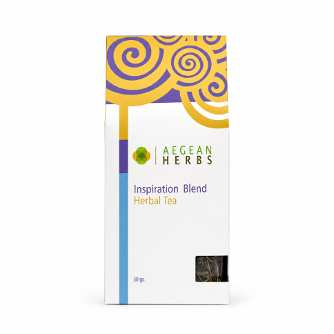 Inspiration Blend Herbal Tea 30g Aegean Herbs, front view 1