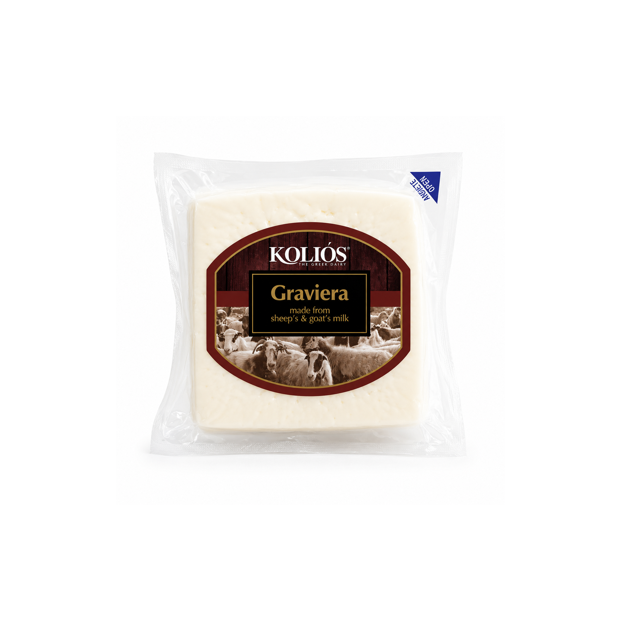 Γραβιέρα πρόβεια 250g KOLIOS, μπροστινή όψη